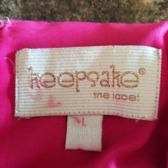 Keepsake Lost Without You Peekaboo Mini Dress in Boysenberry L - Picture 5 of 15